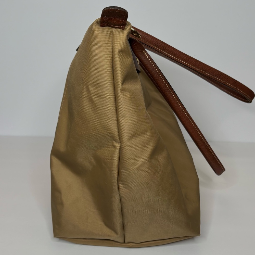 Longchamp Le Pliage Original Large Nylon Tote Bag Fawn Gold - Picture 5 of 14
